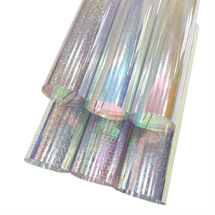 Iridescent Glitter Honeycomb Pattern TPU Film suppliers